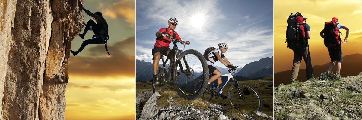 Sport, fitness e tempo libero in montagna 